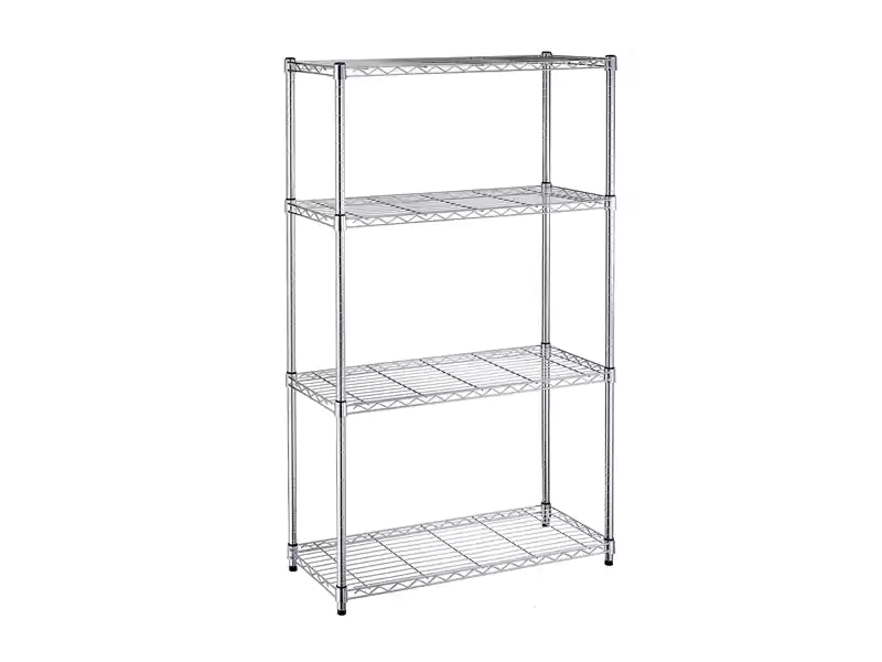 4 Tier iron wire rack (90x45x155 CM)