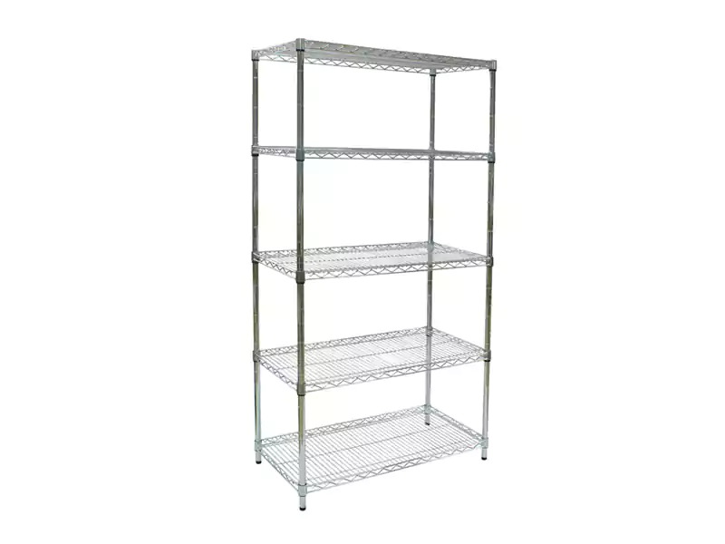 5 Tier iron wire rack (120x45x180 CM)
