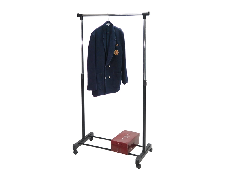 Single Bar Clothes Rack (bottom double bar shelf)